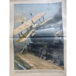 1926 DC AVIATION PHILADELPHIE ACCIDENT AEROPLANE LOCOMOTIVE TRAIN