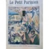 1908 PP INCENDIE THEATRE AMERICAIN FLAMME VICTIMES SECOURS