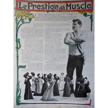 1905 LGI JIU JITSU FORCE PHYSIQUE LUTTEUR MATCH MUSCLE