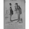 1854 DAUMIER GRAVURE ROBERT MACAIRE MINE D OR PLACEMENT ACTION