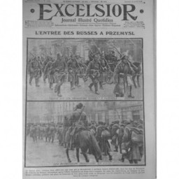 1915 04 GRANDE GUERRE PRZEMYSL ENTREE RUSSE VAINQUEUR PRISONNIER EXIL