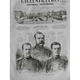 1867 I RUSSIE EMPEREUR GRAND DUC ALEXANDRE HERITIER VLADIMIR