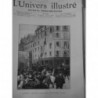 1892 UI EXPLOSION DYNAMITE TENTATIVE ASSASSINAT JUGE BESSON PARIS DESSIN ROBAUDI