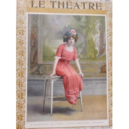 1909 THEATRE MARTHE REGNIER PETITE CHOCOLATIERE VENTURA ODEON