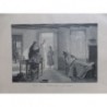 1900 FI PEINTURE CHARITE TABLEAU LEOPOLD DELBEKE