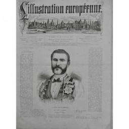 1876 MONTENEGRO NICOLAS 1ER VLADIKA BIOGRAPHIE