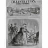 1860 I EMPEREUR IMPERATRICE VOYAGE EMBARQUEMENT FÊTE VENITIENNE ANNECY MARC