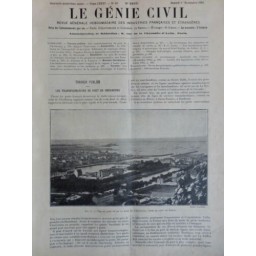 1924 GC PORT CHERBOURG TRANSFORMATION TRAFIC TRANSOCEANIQUE