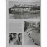 1921 MI CHATEAU CHINON RUINE CALCAIRE SECHERESSE EBOULEMENT FISSURE CAVE VASLIN