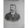 1893 I GUY DE MAUPASSANT PORTRAIT OEUVRES PHOTO BENQUEL