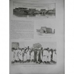 1893 I FRANCE NIGER FAMA ROI SANSANDING MAISON SOUKOUNTOU SEGOU MARINE