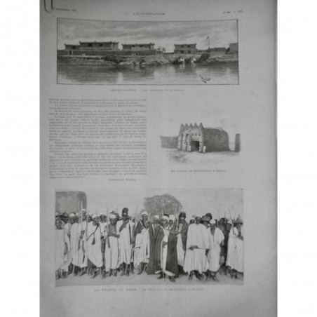 1893 I SEGOU-SIKORO BATIMENT MARINE ROI FAMA SANASANDING FRANCE NIGER