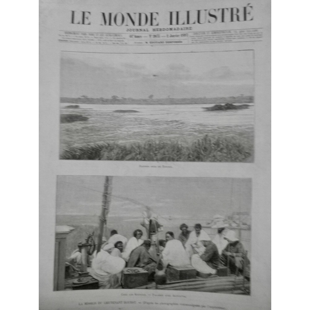 1897 MI TOMBOUCTOU NIGER MISSION HOURST KOUNTAS