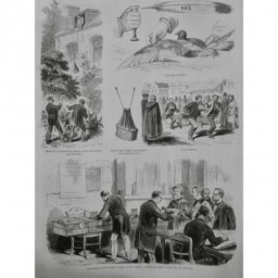 1872 I PIGEON VOYAGEUR JURY TIMBRAGE AILES