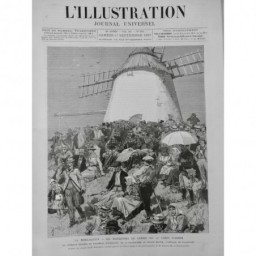 1887 I MOBILISATION MOULIN MARTIN GUERRE ATTAQUE SAVARY ARMEE BRUGERE VINCENDON