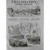 1867 I PRINCE HENRI PAYS-BAS EVACUATION LUXEMEBOURG DEFILE BATAILLON