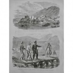 1867 UI HAITI SOLDAT GARNISON JACMEL