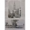 1865 I SEVILLE PROCESSION NAZAREENS DIMANCHE RAMEAUX CHRIST ANESSE