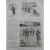 1894 UI SKI NORVEGE EXERCICE MILITAIRE GLACE RUSSE CHASSE RENARD