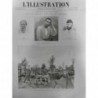 1891 I AFRIQUE EXPEDITION MIZON CIVILISATION ANGLAISE VILLAGE WOUMOUN BENOUE