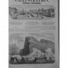 1864 I MAXIMILIEN 1ER ARRIVEE GIBRALTAR NAVIRE SWEETON