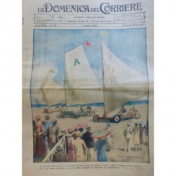 1926 DC SPORT ANGLETTERRE PLAGE BOGNOR CHAR VOILE VENT