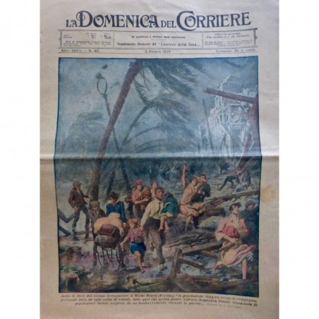 1926 DC CYCLONE FLORIDE MIAMI INONDATION DESTRUCTION FUITE POPULATION