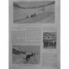 1925 I SKI BRIANCON CONCOURS ASCENSION MONT GENEVRE TRAINEAUX