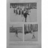 1909 I SKI SPORT NORVEGE SUISSE PORTE PARIS COURSE SKIEUR