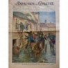 1928 DC LONRES INONDATION EAUX TAMISE SAUVETAGE ECHELLE POPULATION