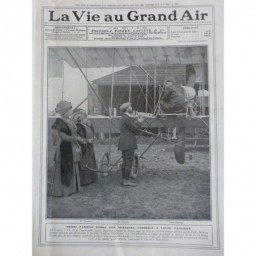 1910 VAGA AVIATION FARMAN LONDRES MANCHESTER PRIX PAULHAN