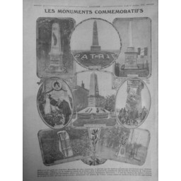 1915 E NOVEMBRE GUERRE MONUMENTS COMMEMORATIFS MEMOIRE HEROISME SANCTUAIRE