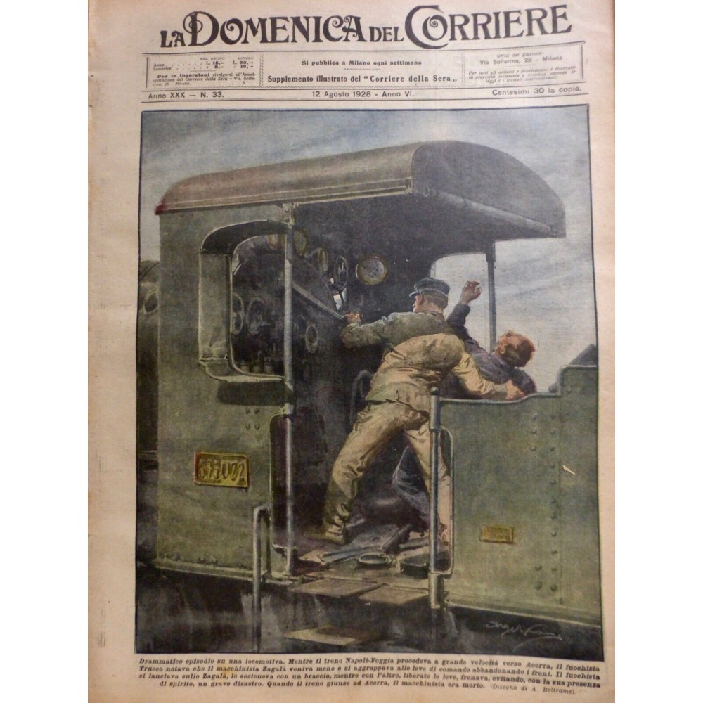 1928 DC TRAIN LOCOMOTIVE MACHINISTE CONDUCTEUR LEVIER VITESSE