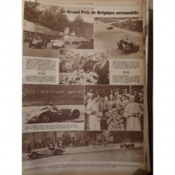 1946 PI BELGIQUE GRAND PRIX AUTOMOBILE VAINQUEUR BERTANI HORSFALL CHABOUD