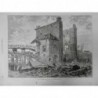 1881 MINEUR BELGE MINE MARCINELLE CATASTROPHE INCENDIE RUINES DESSIN BULENS