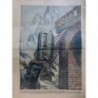 1927 DC ACCIDENT DERAILLEMENT TRAIN CHEMIN FER VIADUC CHAMONIX MER GLACE