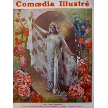 1913 THEATRE FELIA LITVINNE KUNDRY PARSIFAL