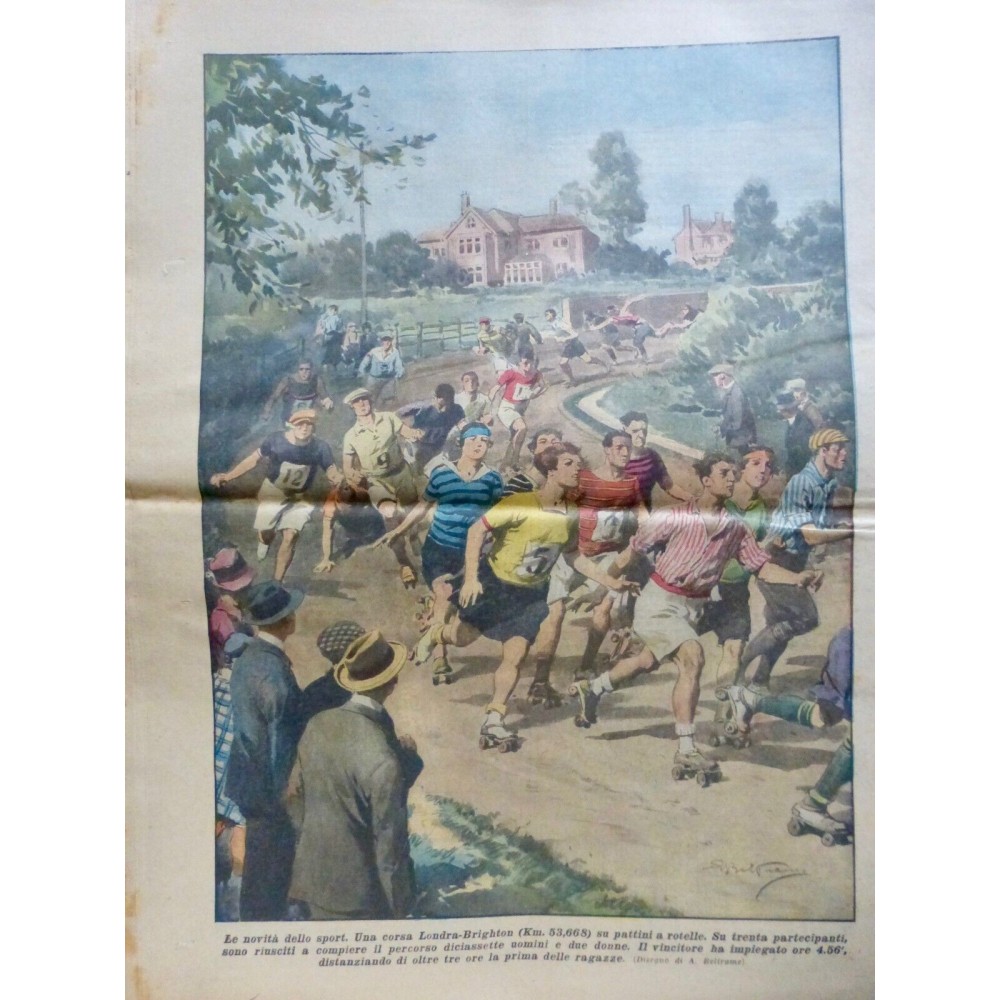 1927 DC SPORT ANGLETERRE COURSE ETUDIANT LONDRES BRIGHTON