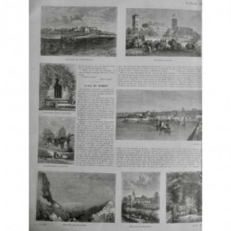 1865 UI ILE WRIGHT ANGLETERRE REINE VICTORIA CARISBROOK OSBORNE HOUSE