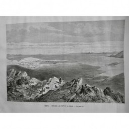 1885 UI GRECE PIREE PORT VILLE