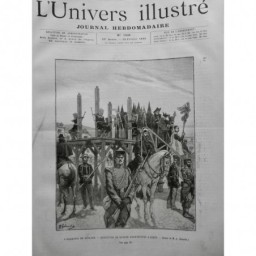 1892 UI ESPAGNE ANARCHIE EXECUTION XERES BOURREAUX MADRID ECHAFAUD TUNIQUE