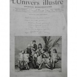 1888 UI LESSEPS FAMILLE AUTOGRAPHE BIOGRAPHIE