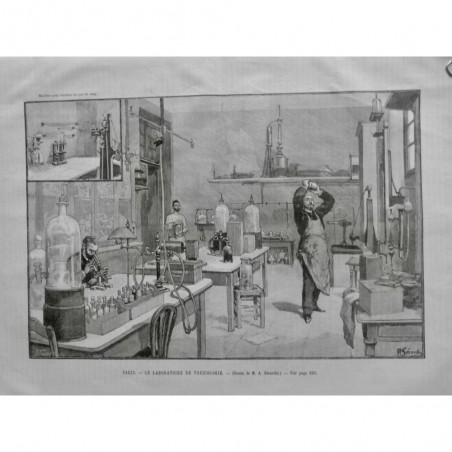 1892 UI TOXICOLOGIE LABORATOIRE PARIS POLICE INSTITUT MEDICO LEGAL ANALYSE