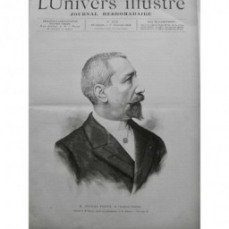 1896 UI ANATOLE FRANCE PORTRAIT OEUVRES LYS ROUGE CRIME BONNARD 2 JOURNAUX