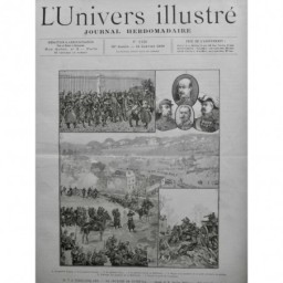 1896 UI BUZENVAL GL TROCHU VINOY CARREY BATAILLON ATTAQUE MALMAISON LONGBOYAU