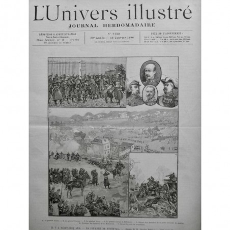 1896 UI BUZENVAL GL TROCHU VINOY CARREY BATAILLON ATTAQUE MALMAISON LONGBOYAU