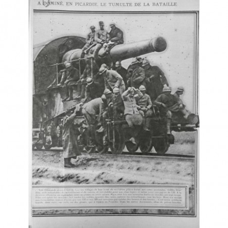 1857 TRAIN BLINDÉ PICARDIE TRANSPORT CANON LOURD MITRAILLEUSE ARTILLERIE RAIL